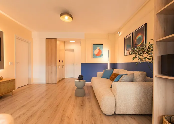 Apartment Ivory Design With Balcony By Blvd 36b5 - Free Parking Bucharest