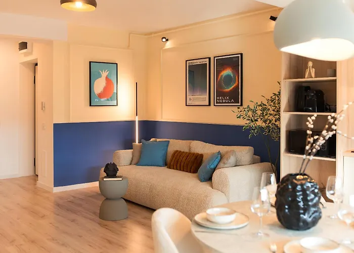 Ivory Design With Balcony By Blvd 36b5 - Free Parking Apartment Bucharest