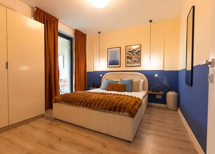 Ivory Design With Balcony By Blvd 36b5 - Free Parking * Bucharest