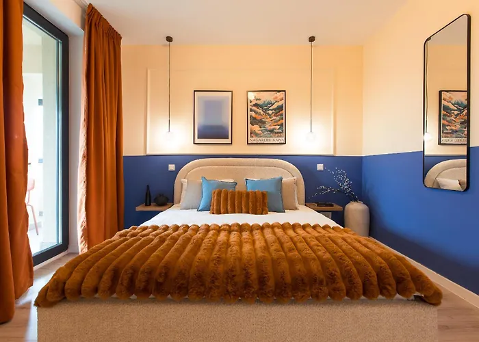 Apartment Ivory Design With Balcony By Blvd 36b5 - Free Parking Bucharest