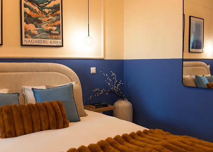 Apartment Ivory Design With Balcony By Blvd 36b5 - Free Parking *