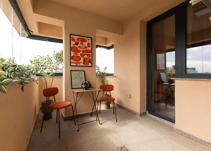 Apartment Ivory Design With Balcony By Blvd 36b5 - Free Parking Bucharest